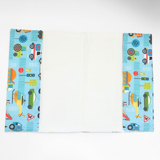 Plunket Book Cover - Trucks