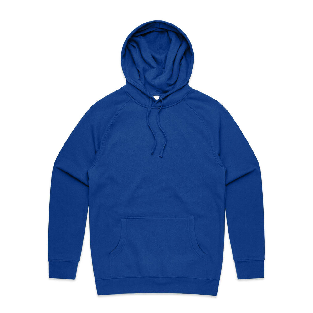 Blue hoodie on a white background