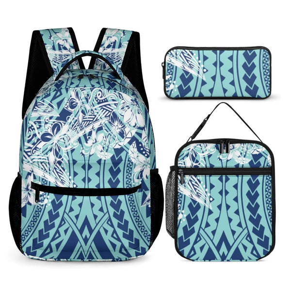 Pacific Island School Bag 3pcs Set